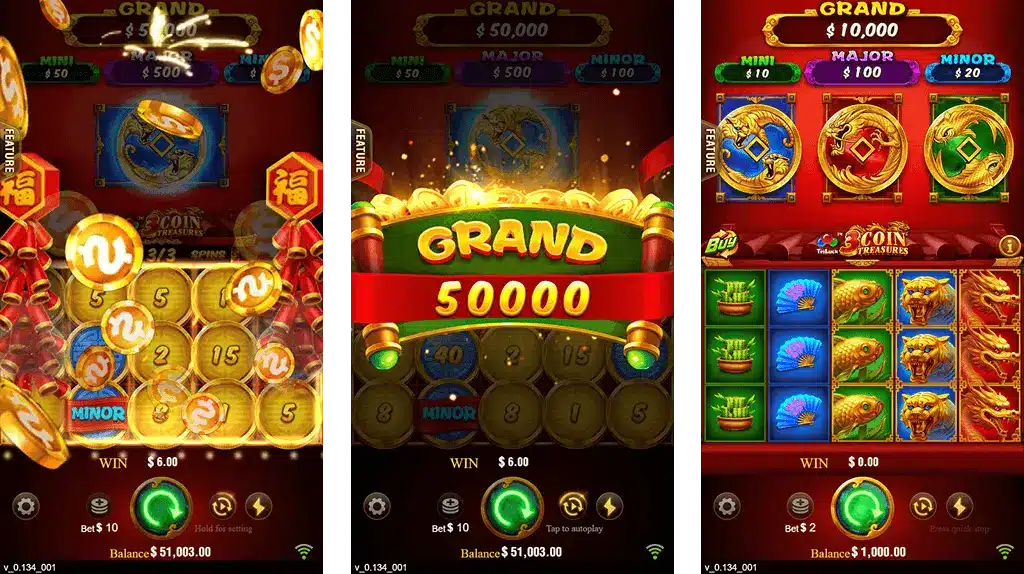 3 Coins Come7Signup Bonus